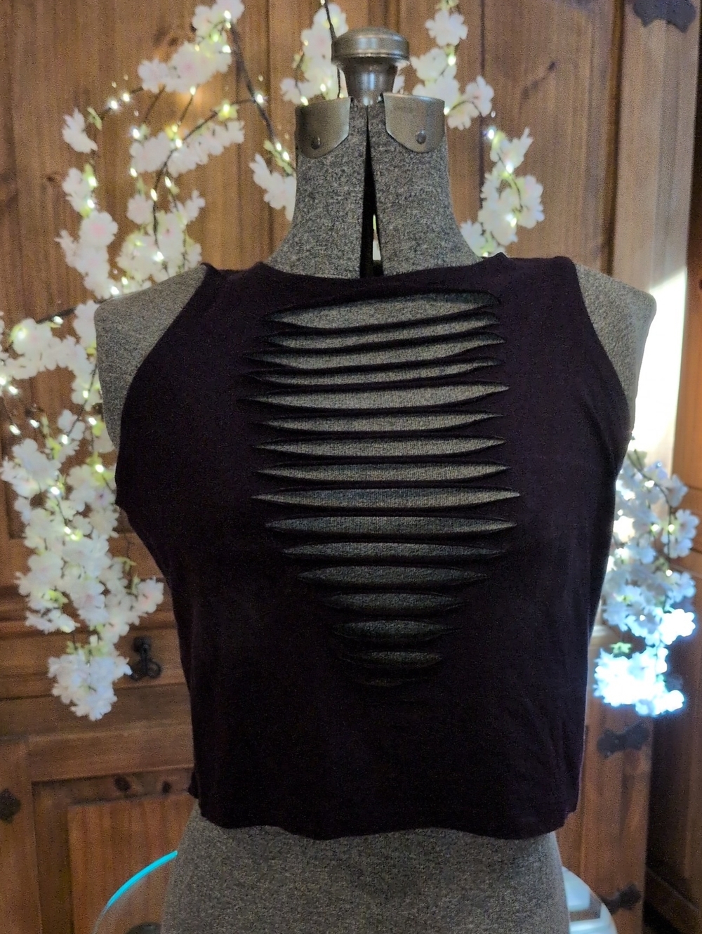 Warrior Within Designs Strip Tease Tank Top Purple
